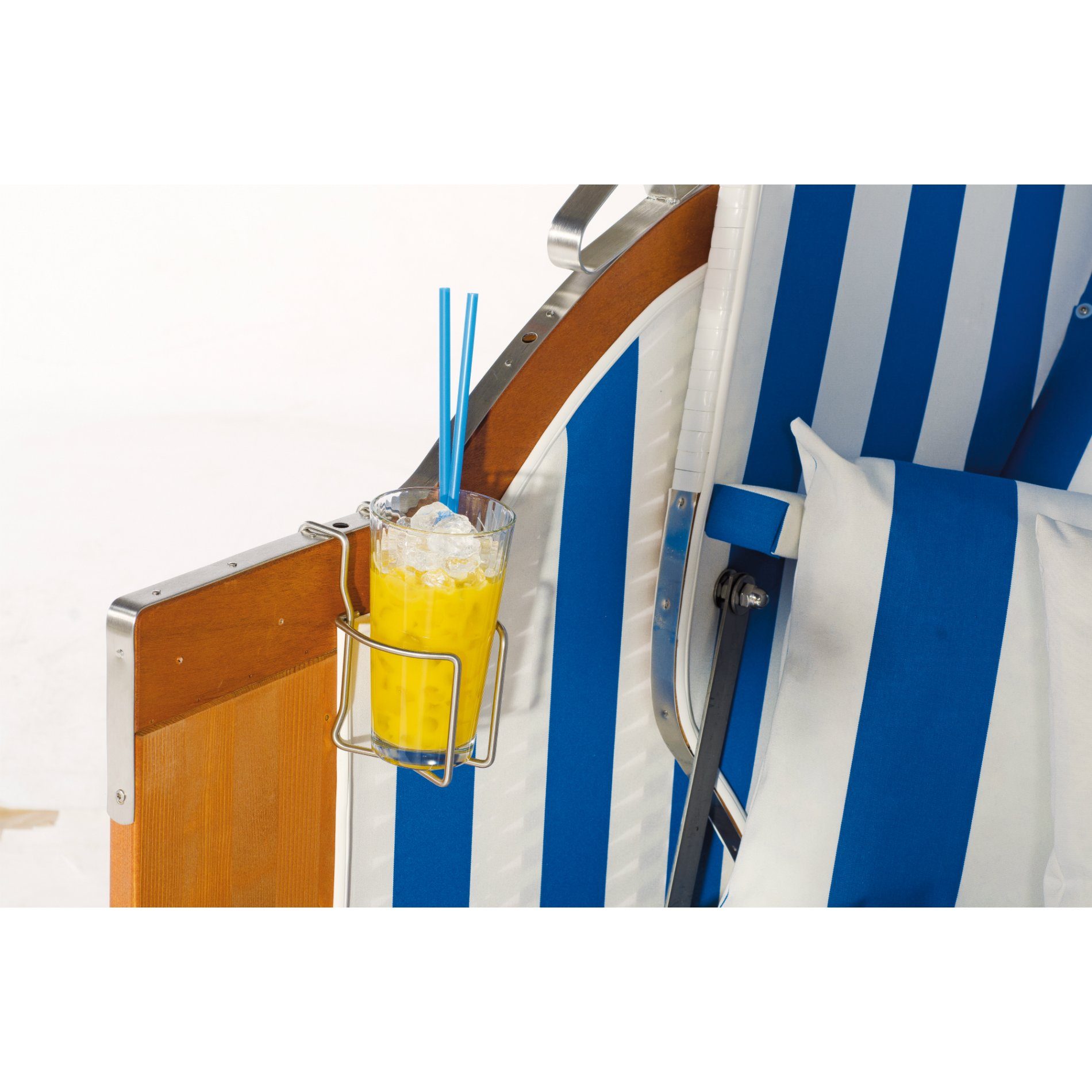 Sonnenpartner Strandkorb Getränkehalter