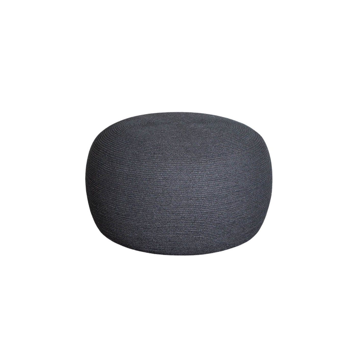 Cane-line "Circle" Hocker, groß, Soft Rope dark grey