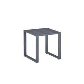 CASA DOMA "Macari" Beistelltisch, Aluminium anthrazit
