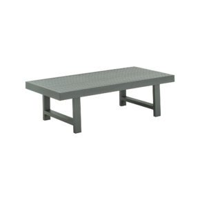 Liadomo "Callipo" Loungetisch 120x60 cm, Alu anthrazit