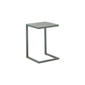Liadomo "Lido" Beistelltisch 42 x 35 cm, Höhe 50 cm, Aluminium anthrazit