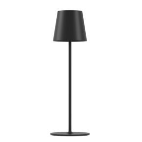 Liadomo "Viola" Akku-Tischleuchte, schwarz matt